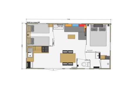 Campisite in Normandy - Alabaster Coast | Mobile Home for 4 people