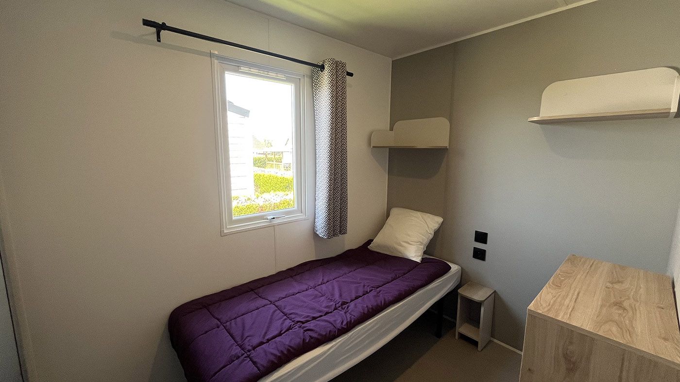 Cosy Mobile Home | Single bedroom Campsite in Normandy, Alabaster Coast | 3-person mobile home