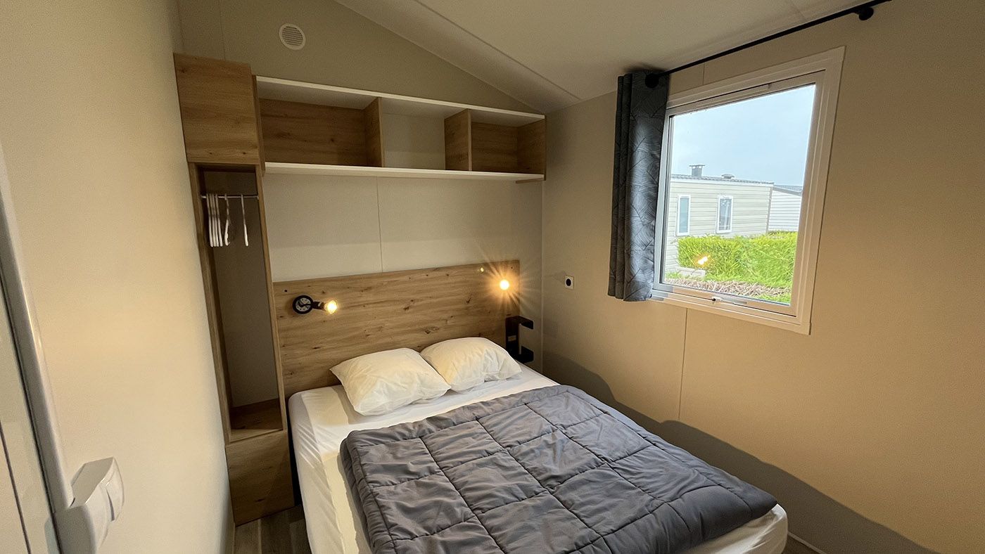 Toscane Mobile Home | 2 double bedrooms Campsite in Normandy - Alabaster Coast | 4-bedroom mobile home - 2 shower rooms