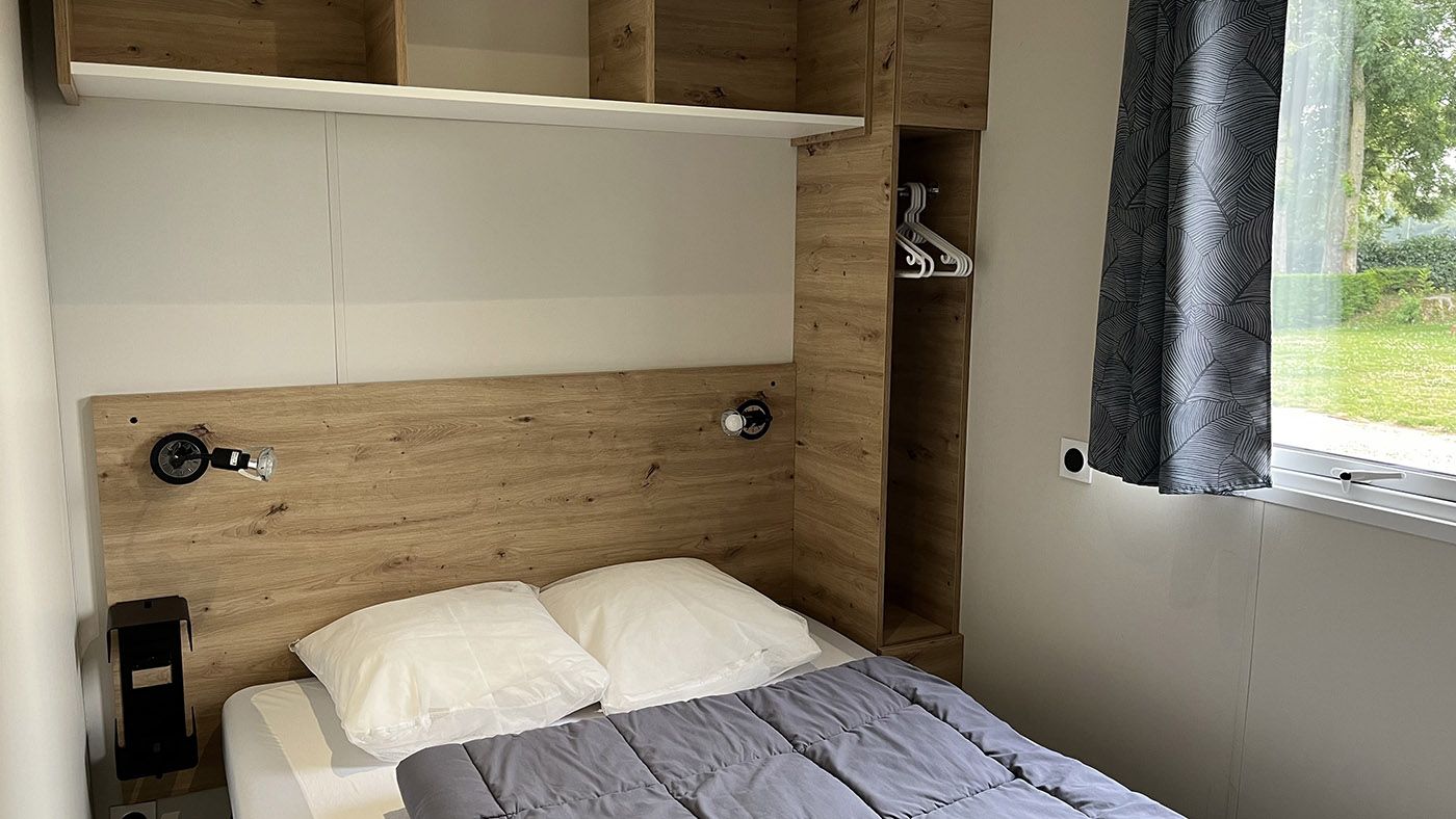 Toscane Mobile Home | 2 double bedrooms Campsite in Normandy - Alabaster Coast | 4-bedroom mobile home - 2 shower rooms