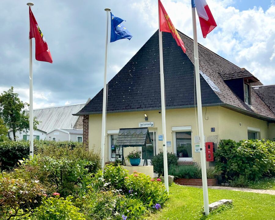 Campsite reception 4-star campsite - Alabaster Coast - Normandy